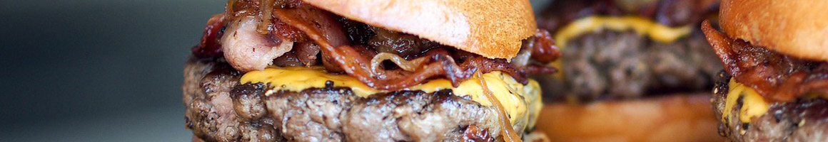 Eating American (Traditional) Burger Pub Food at Good Dog Bar restaurant in Philadelphia, PA.